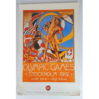 Poster Olympische Spelen Stockholm, 1912 
